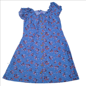 90s style dress blue size xl